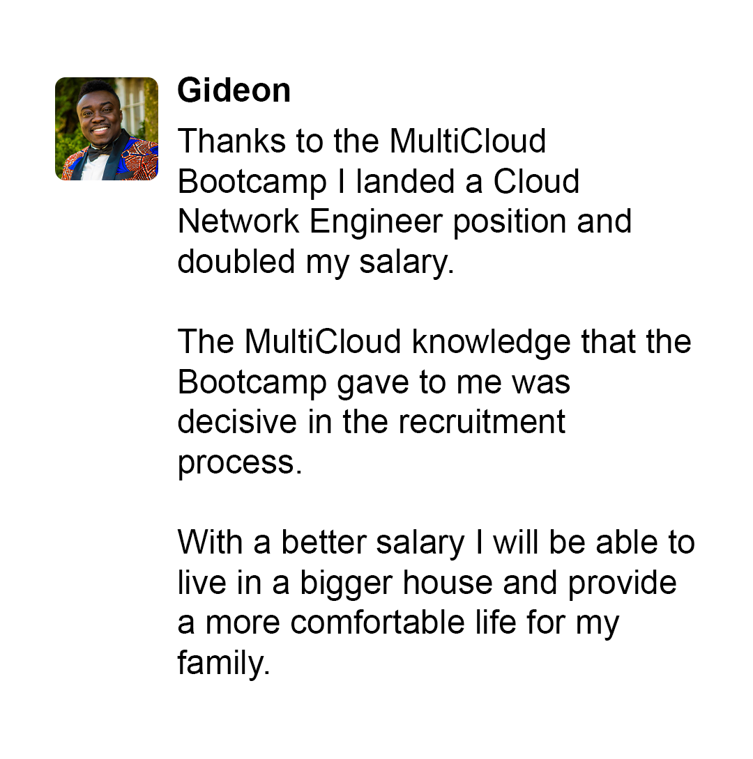 Screenshot of a student result shared by Gideon